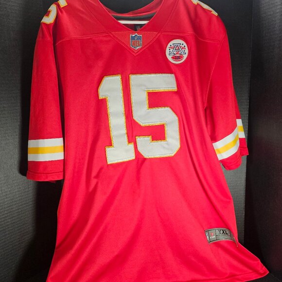 Men's Nike Patrick Mahomes Red Kansas City Chiefs Game Jersey Two XL Very Nice - Picture 1 of 9